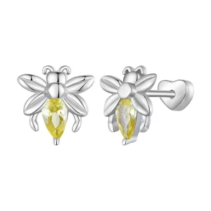 Pendientes Pandora Style Bee Two Wear Studs - SCE1580 (imagen para) Pendientes Pandora Style Bee Two Wear Studs - SCE1580