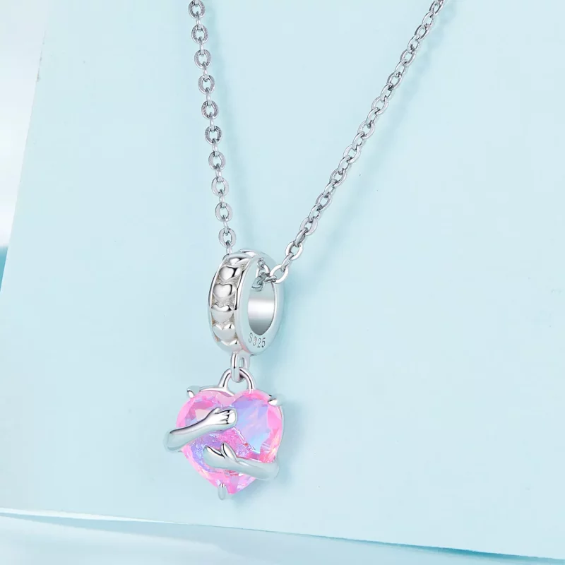 (imagen para) Pulsera colgante estilo Pandora Embrace - SCC2540 - Ver 2