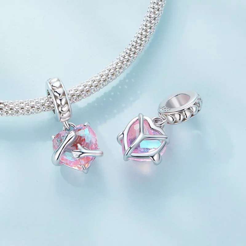 (imagen para) Pulsera colgante estilo Pandora Embrace - SCC2540 - Ver 4