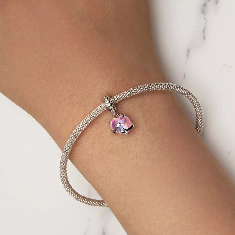(imagen para) Pulsera colgante estilo Pandora Embrace - SCC2540 - Ver 6