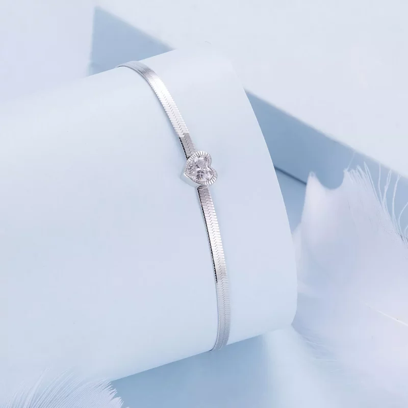 (imagen para) Pulsera de amor estilo Pandora - BSB153 - Ver 2