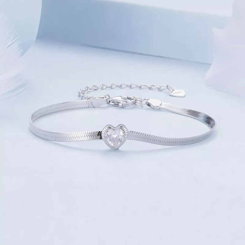 (imagen para) Pulsera de amor estilo Pandora - BSB153 - Ver 3