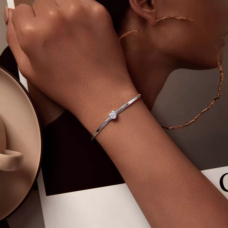 (imagen para) Pulsera de amor estilo Pandora - BSB153 - Ver 4
