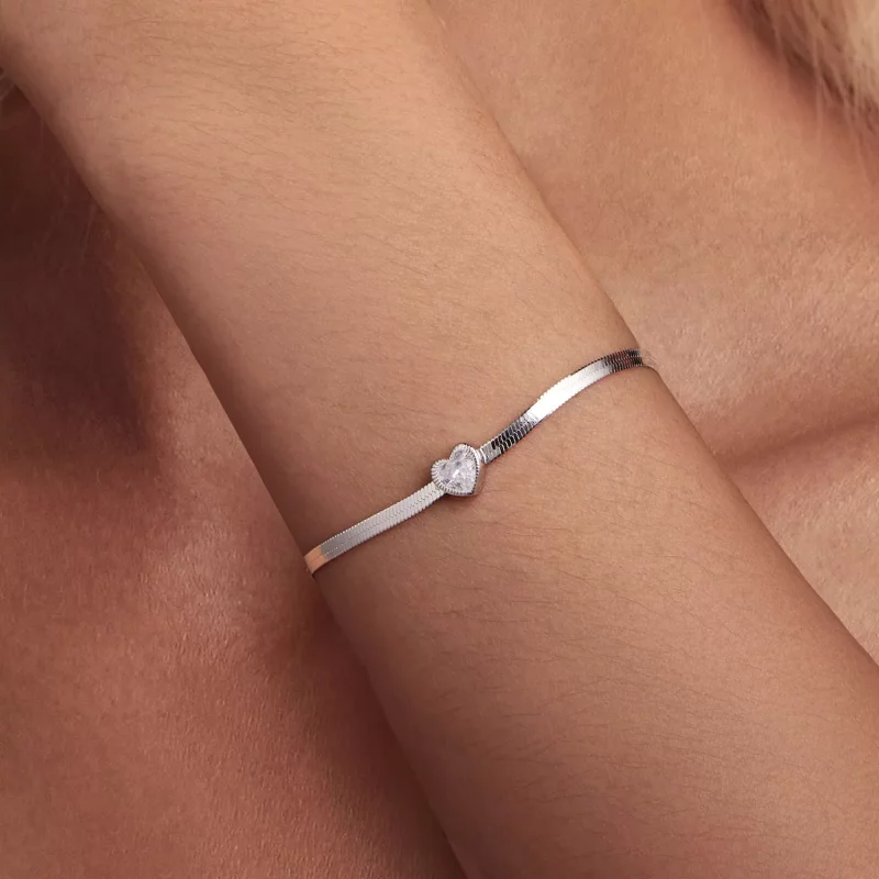 (imagen para) Pulsera de amor estilo Pandora - BSB153 - Ver 5