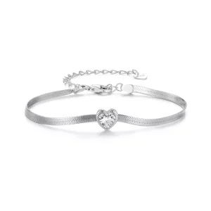 (imagen para) Pulsera de amor estilo Pandora - BSB153