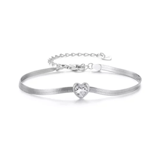 (imagen para) Pulsera de amor estilo Pandora - BSB153