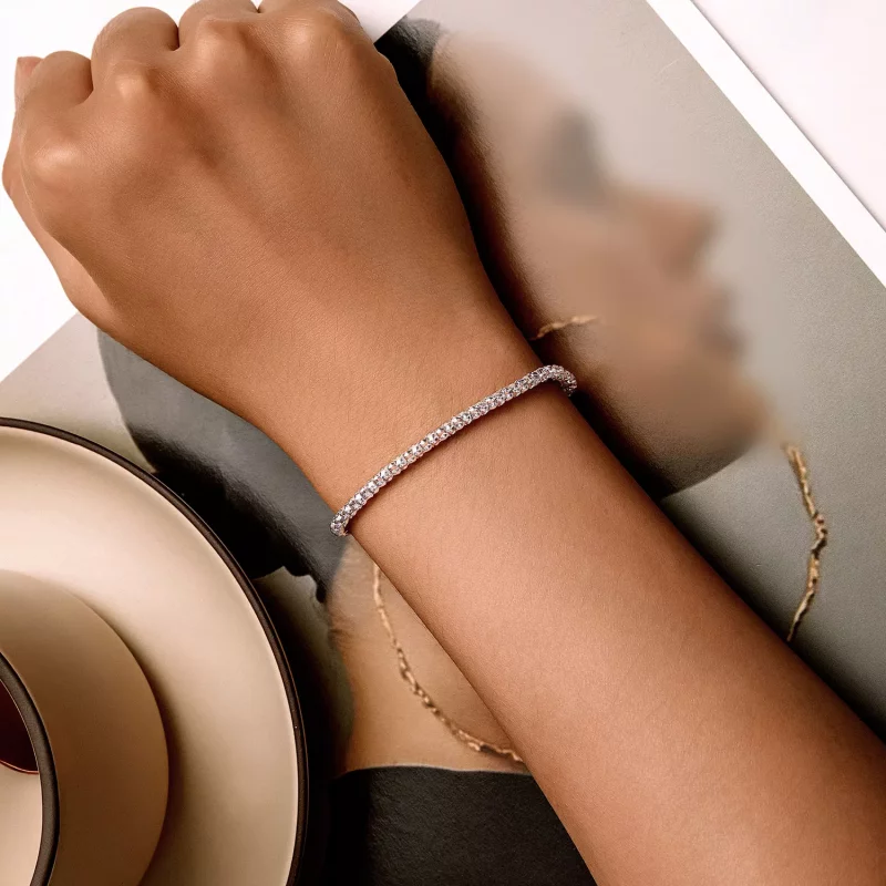 (imagen para) Pulsera de cadena con colgante de bombilla estilo Pandora - BSB149 - Ver 3