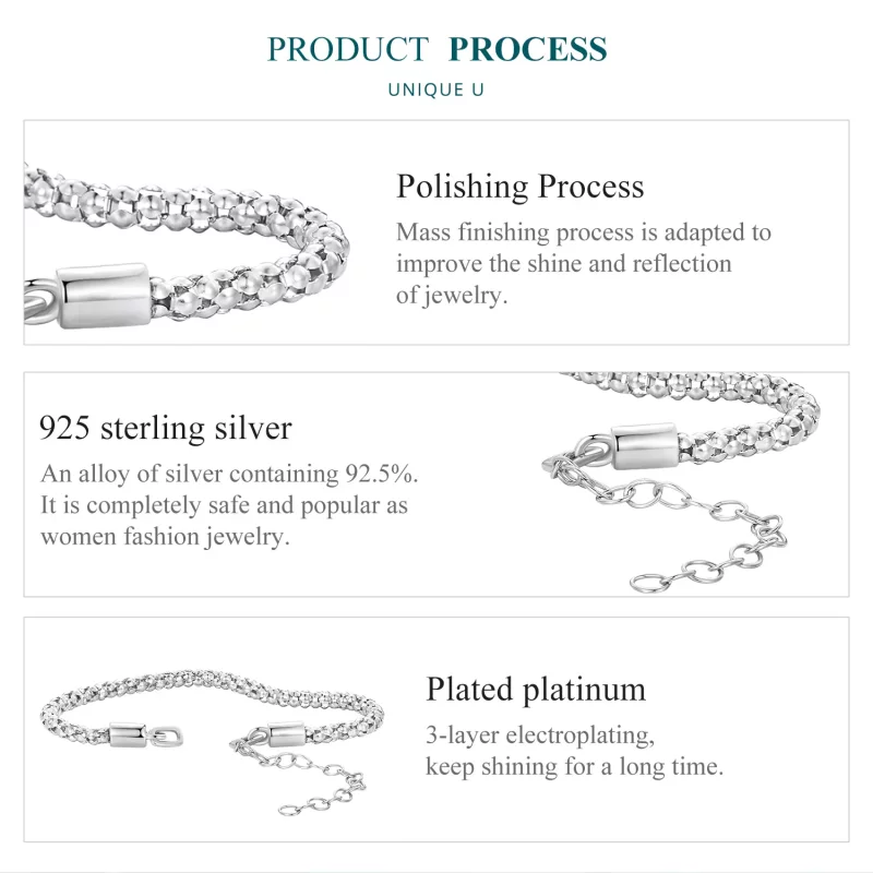 (imagen para) Pulsera de cadena con colgante de bombilla estilo Pandora - BSB149 - Ver 5