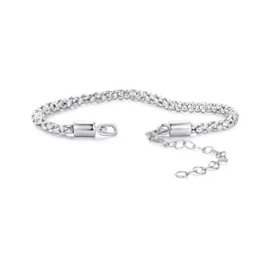 (imagen para) Pulsera de cadena con colgante de bombilla estilo Pandora - BSB149