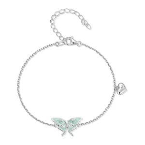 (imagen para) Pulsera de cadena estilo Pandora de El Mago de Oz con mariposa - BSB118