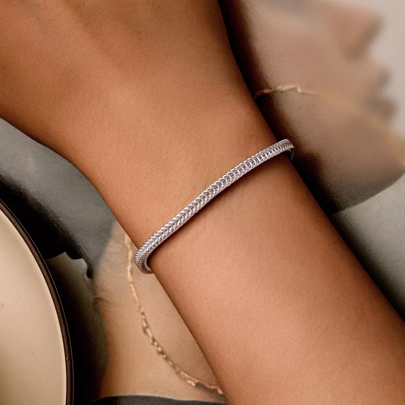 (imagen para) Pulsera estilo Pandora con cadena Chopin - BSB148 - Ver 4