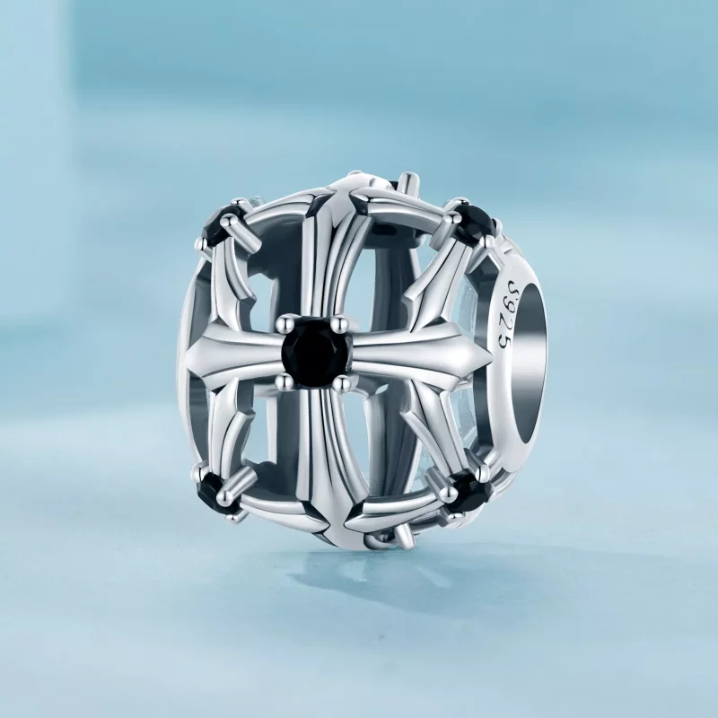 (imagen para) Pulsera estilo Pandora con dije de cruz - SCC2548 - Ver 2
