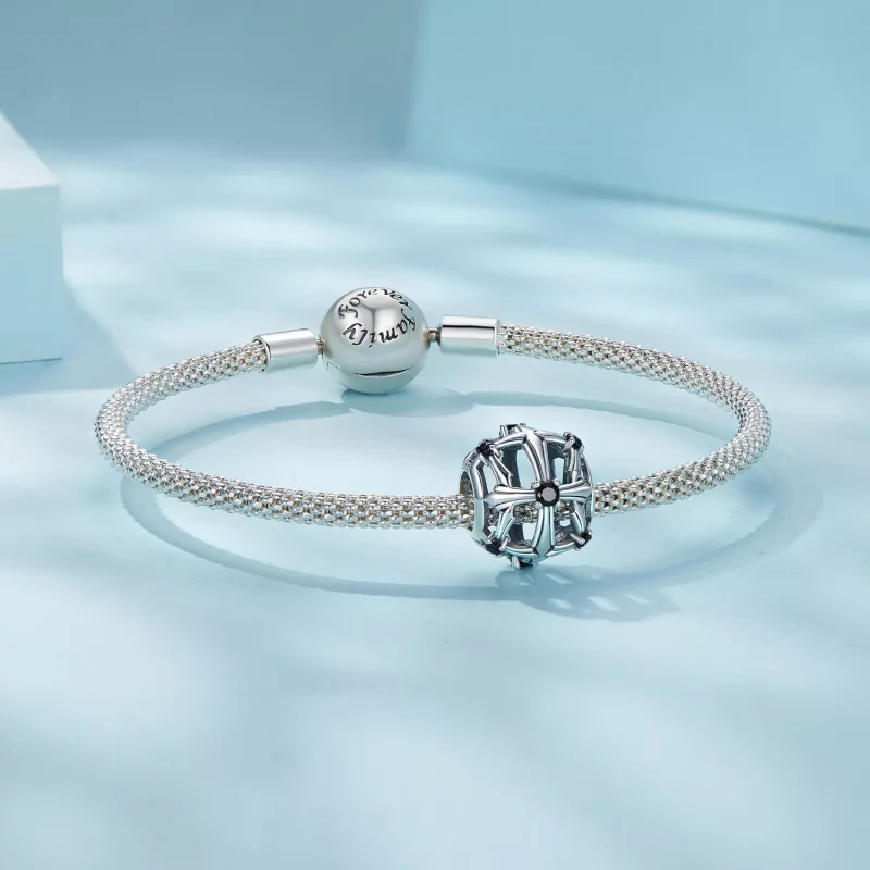(imagen para) Pulsera estilo Pandora con dije de cruz - SCC2548 - Ver 5