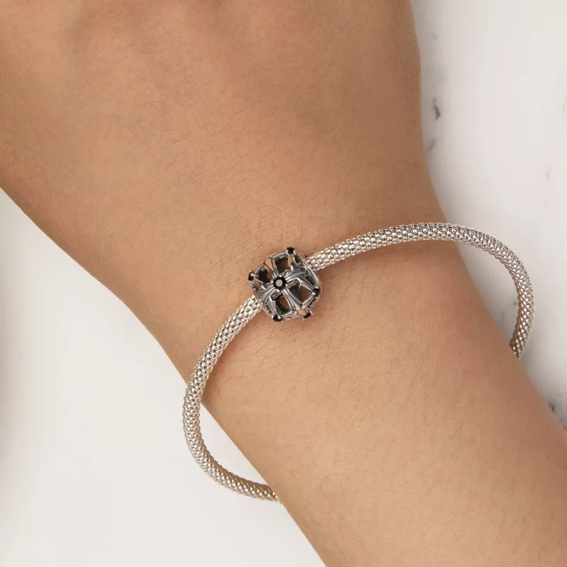 (imagen para) Pulsera estilo Pandora con dije de cruz - SCC2548 - Ver 6
