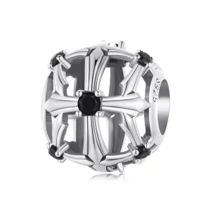 (imagen para) Pulsera estilo Pandora con dije de cruz - SCC2548