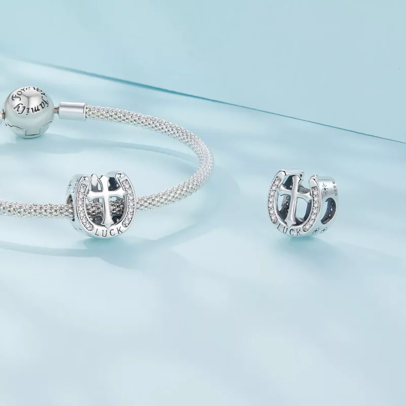 (imagen para) Pulsera estilo Pandora con dije de guarda - SCC2541 - Ver 4