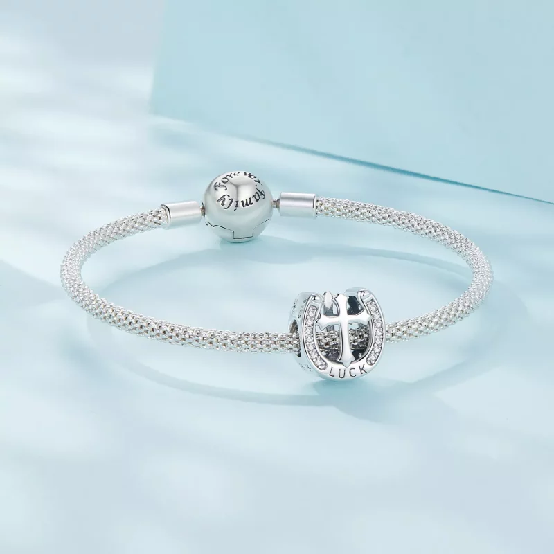 (imagen para) Pulsera estilo Pandora con dije de guarda - SCC2541 - Ver 5