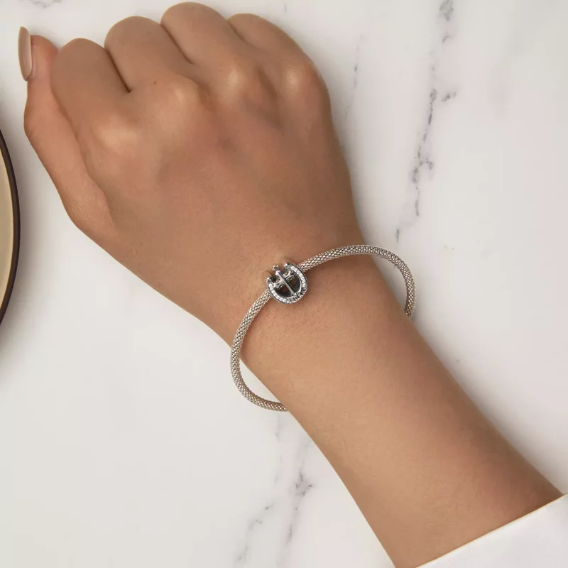 (imagen para) Pulsera estilo Pandora con dije de guarda - SCC2541 - Ver 7