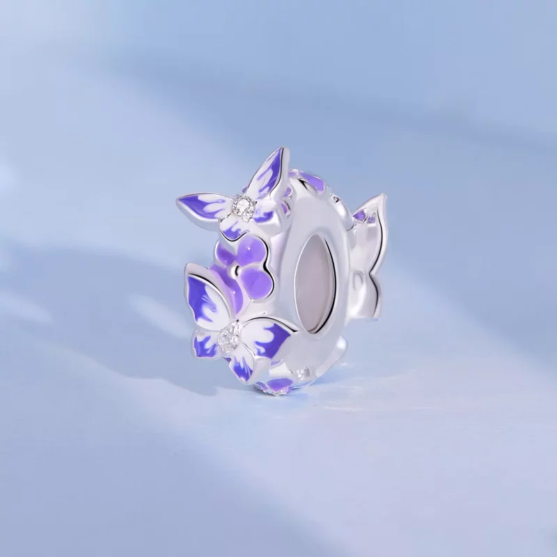 (imagen para) Spacer de mariposa estilo Pandora - SCC2462 - Ver 2