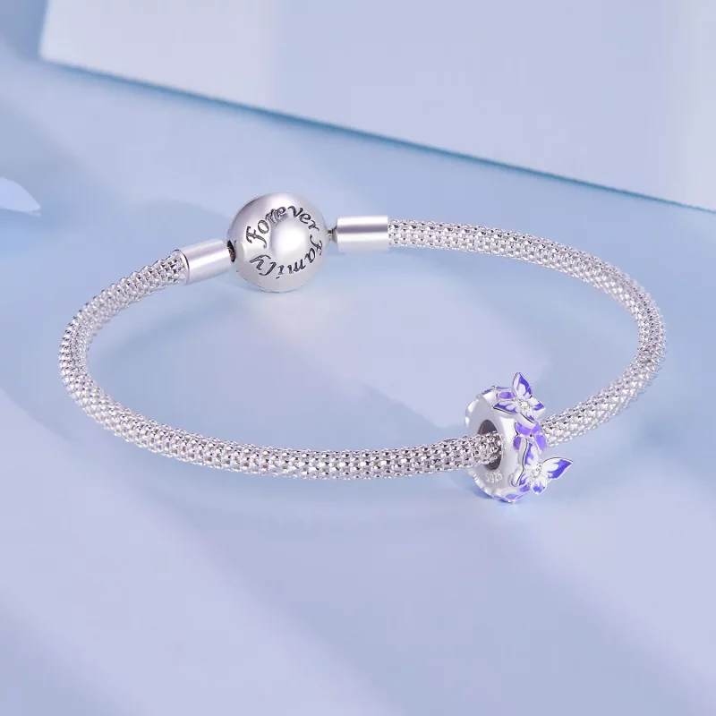 (imagen para) Spacer de mariposa estilo Pandora - SCC2462 - Ver 5