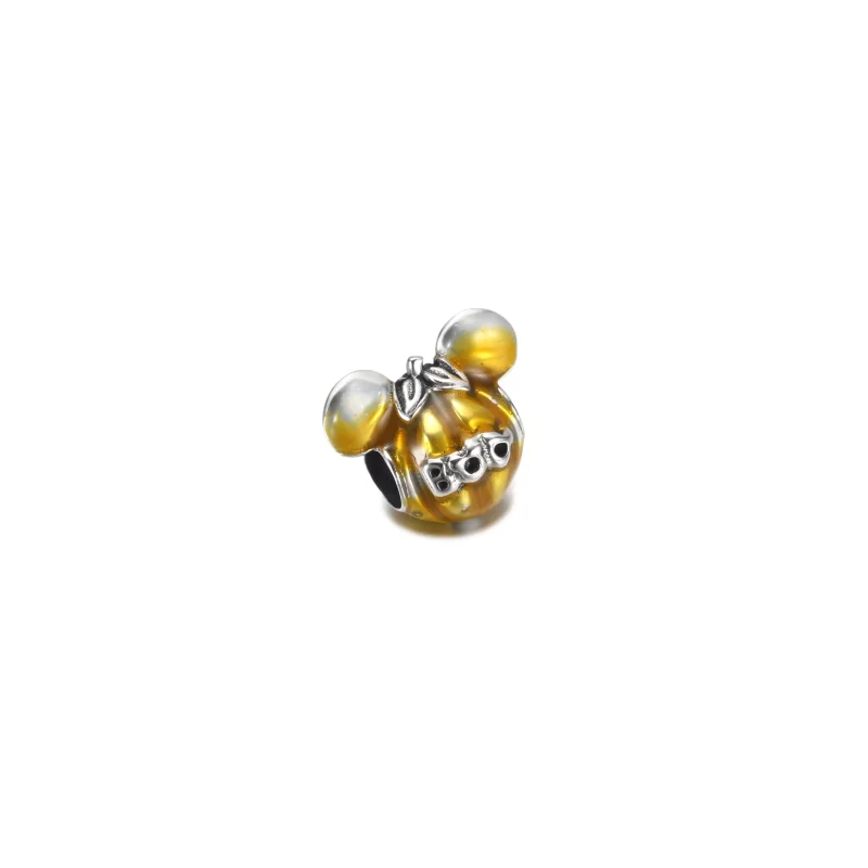 (imagen para) Amuleto de calabaza PANDORA Disney Mickey Mouse - 799599C01 - Ver 3