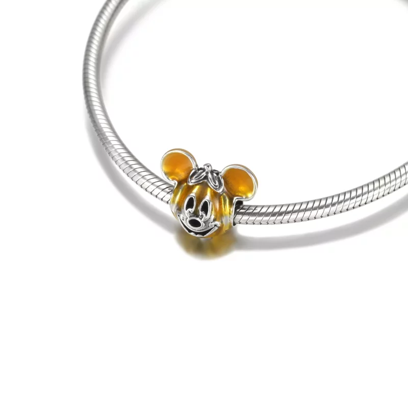 (imagen para) Amuleto de calabaza PANDORA Disney Mickey Mouse - 799599C01 - Ver 5