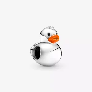 (imagen para) Amuleto PANDORA de Pato de Goma Pulido - 799554C01