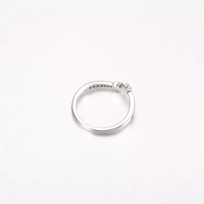 (imagen para) Anillo brillante con estrellas fugaces de Pandora - 192365C01 - Ver 4
