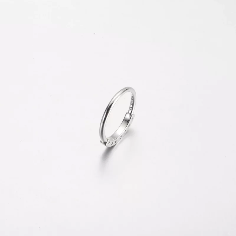 (imagen para) Anillo con pavé de identificación de la firma Pandora - 192283C01 - Ver 5
