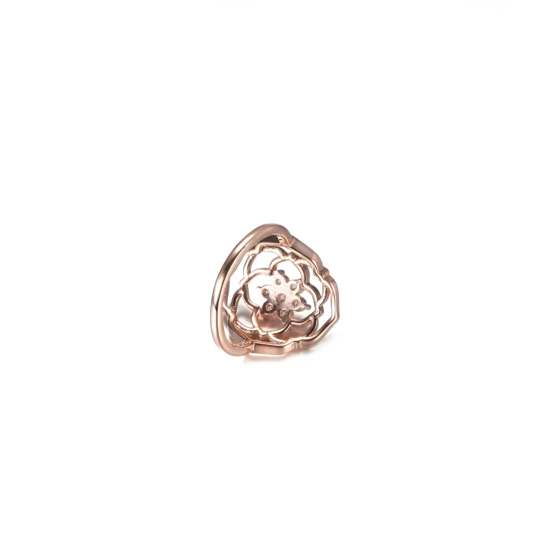 (imagen para) Anillo de declaración con pétalos de rosa PANDORA - 189412C01 - Ver 3