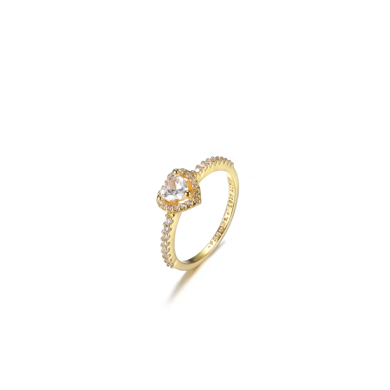 (imagen para) Anillo de corazón elevado PANDORA - 159139C01 - Ver 2