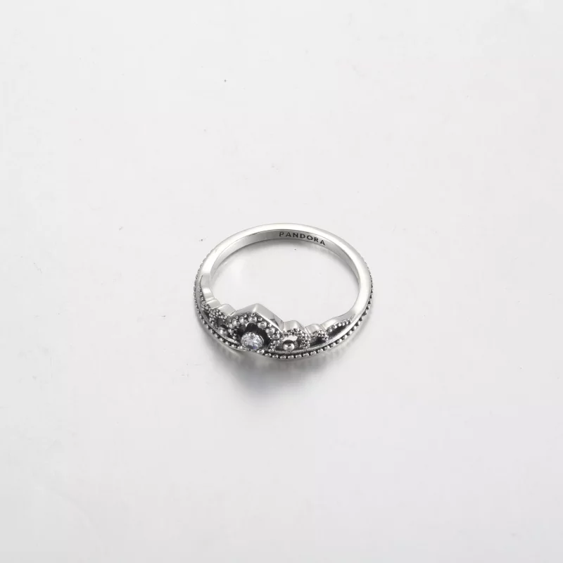 (imagen para) Anillo de tiara con cuentas de Pandora Regal - 192233C01 - Ver 3