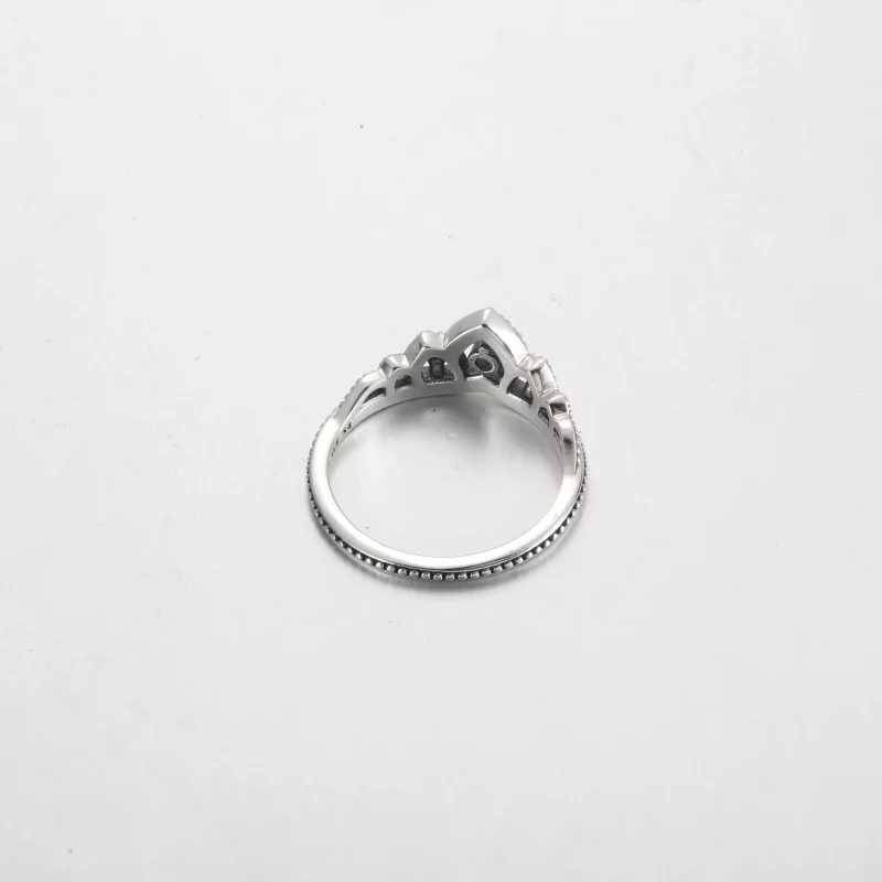 (imagen para) Anillo de tiara con cuentas de Pandora Regal - 192233C01 - Ver 4
