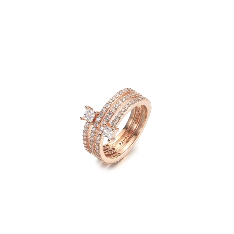 (imagen para) Anillo de triple espiral PANDORA - 180051C01 - Ver 2
