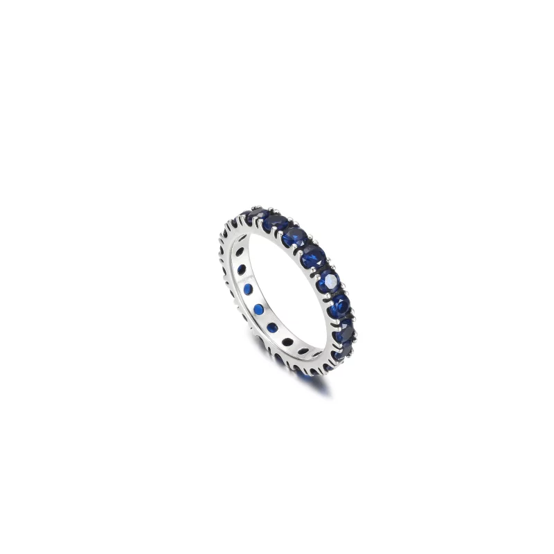 (imagen para) Anillo eterno PANDORA Sparkling Row - 190050C02 - Ver 5