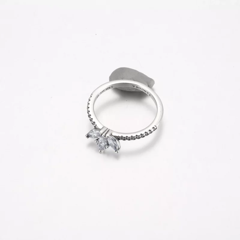 (imagen para) Anillo Pandora con racimo de herbario brillante - 192392C01 - Ver 4
