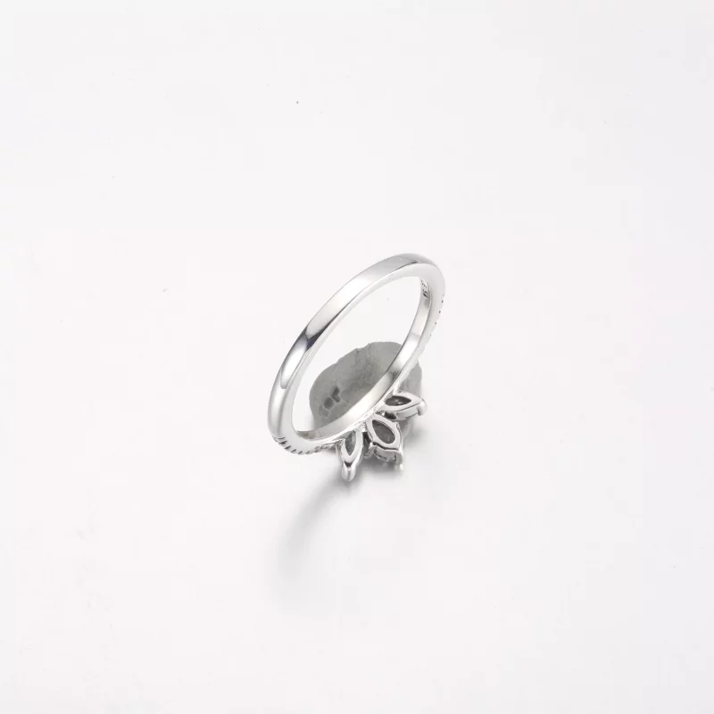(imagen para) Anillo Pandora con racimo de herbario brillante - 192392C01 - Ver 5