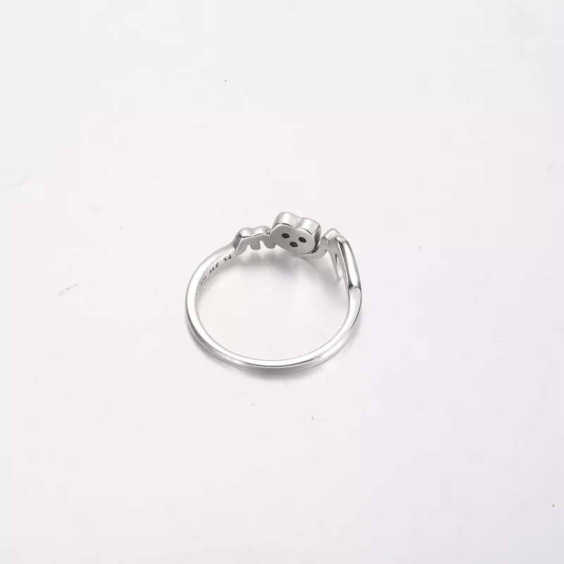 (imagen para) Anillo Pandora Mom con corazón pavé - 191149C01 - Ver 4