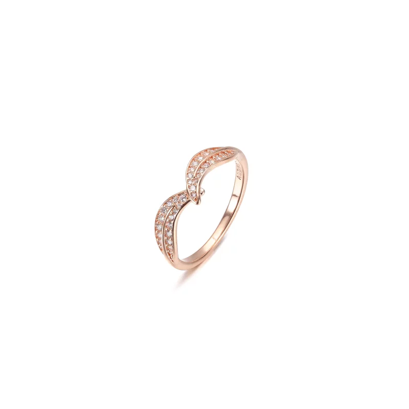(imagen para) Anillo PANDORA Sparkling Leaves - 189533C01 - Ver 2