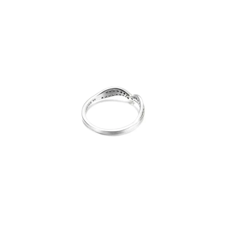 (imagen para) Anillo PANDORA Sparkling Leaves - 199533C01 - Ver 4
