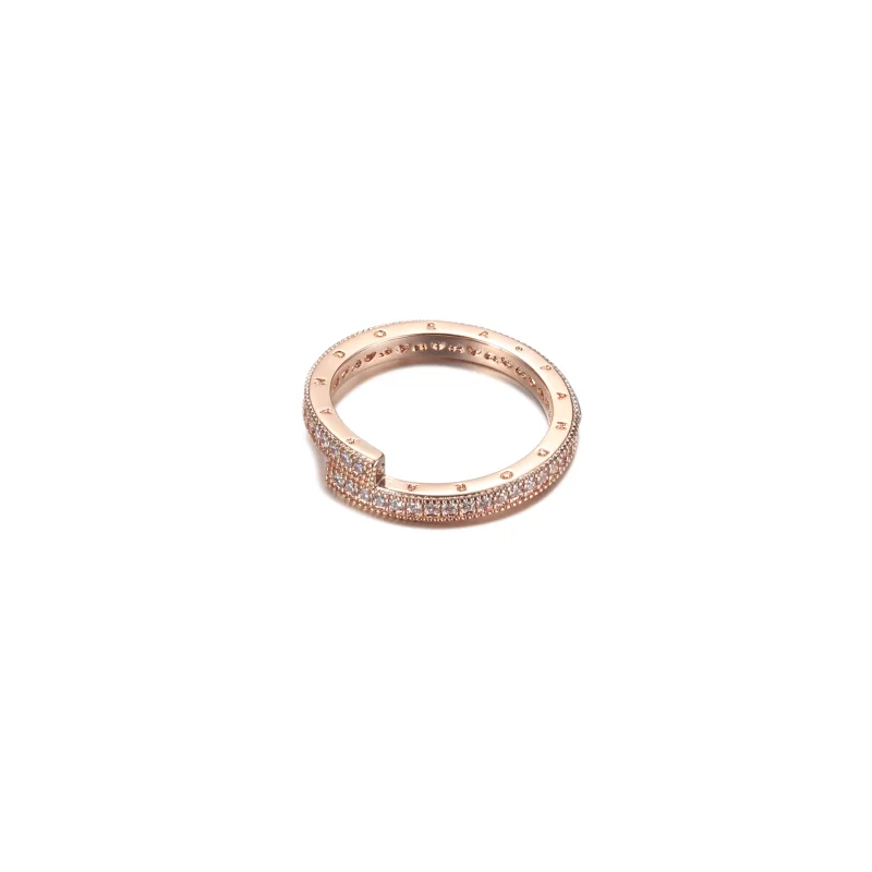 (imagen para) Anillo PANDORA Sparkling Overlapping - 189491C01 - Ver 4