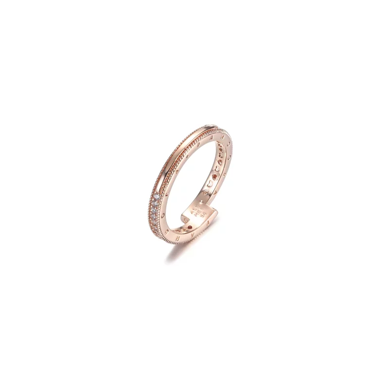 (imagen para) Anillo PANDORA Sparkling Overlapping - 189491C01 - Ver 5