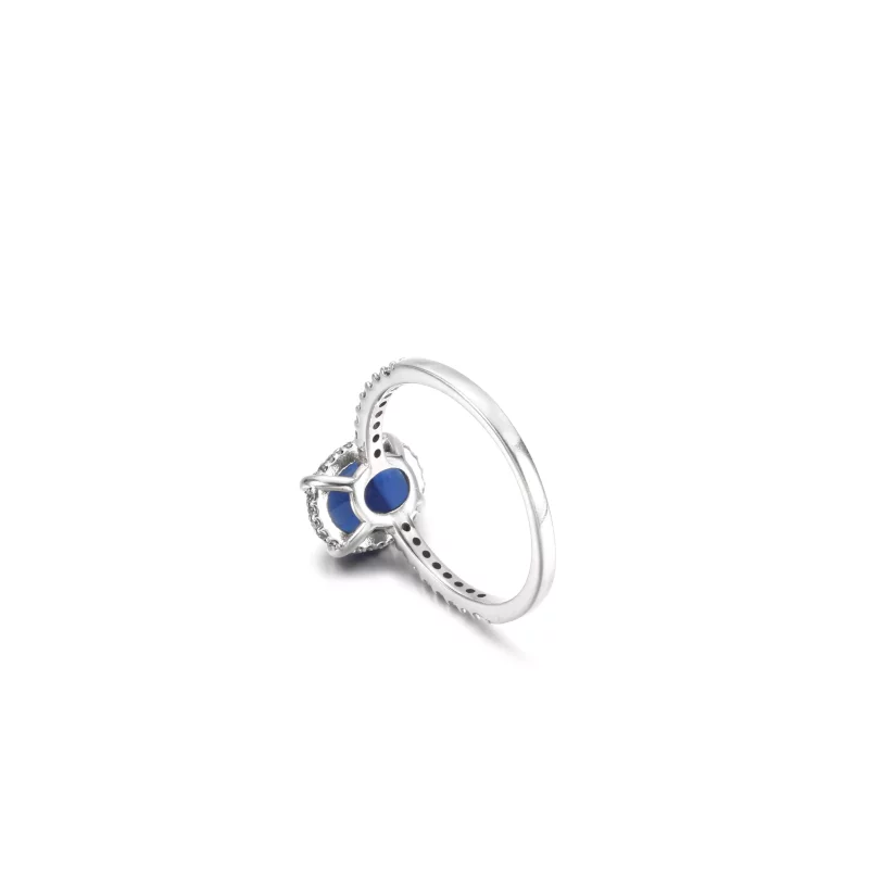 (imagen para) Anillo resplandeciente con halo de declaración PANDORA - 190056C01 - Ver 5