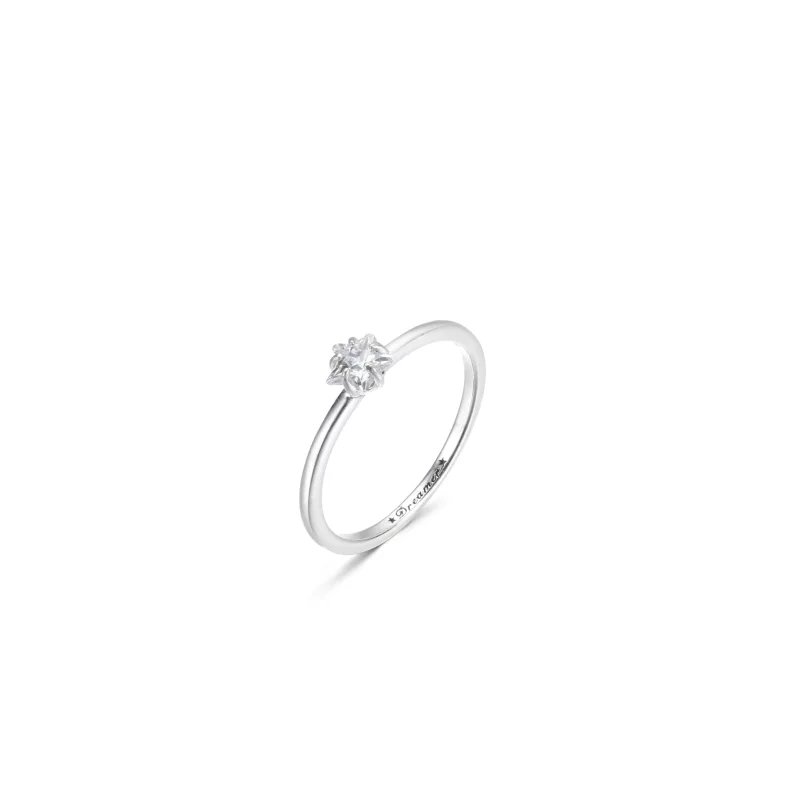 (imagen para) Anillo solitario PANDORA Celestial Sparkling Star - 190026C01 - Ver 2