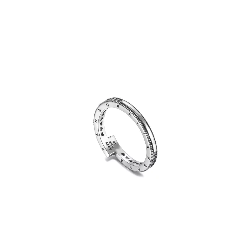 (imagen para) Anillo superpuesto brillante PANDORA - 199491C01 - Ver 5