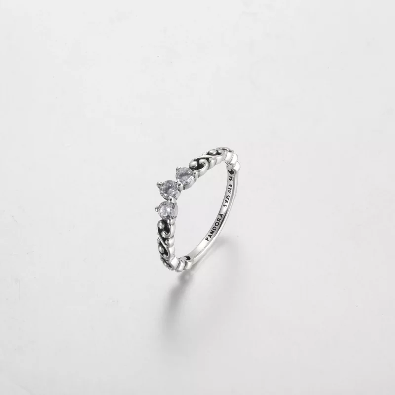 (imagen para) Anillo tiara con espiral real de Pandora - 192232C01 - Ver 2