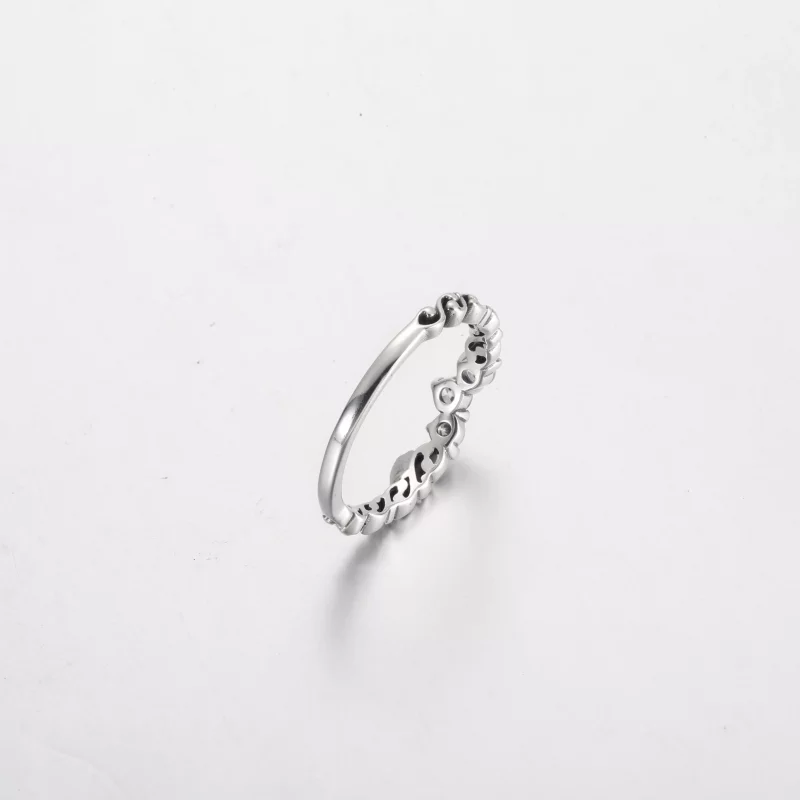 (imagen para) Anillo tiara con espiral real de Pandora - 192232C01 - Ver 5