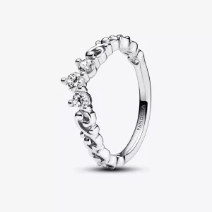 Anillo tiara con espiral real de Pandora - 192232C01 (imagen para) Anillo tiara con espiral real de Pandora - 192232C01