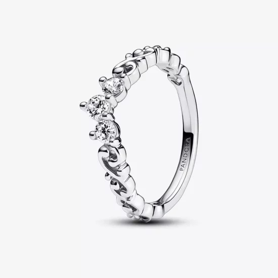 (imagen para) Anillo tiara con espiral real de Pandora - 192232C01