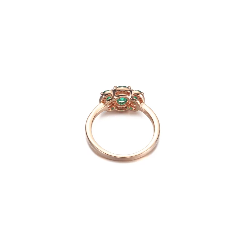 (imagen para) Anillo vintage de tres piedras de PANDORA - 180057C01 - Ver 4